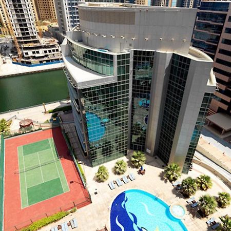 Marina View With Pool, Gym, Tennis Court, 5 Mins To Beach Dubai Esterno foto