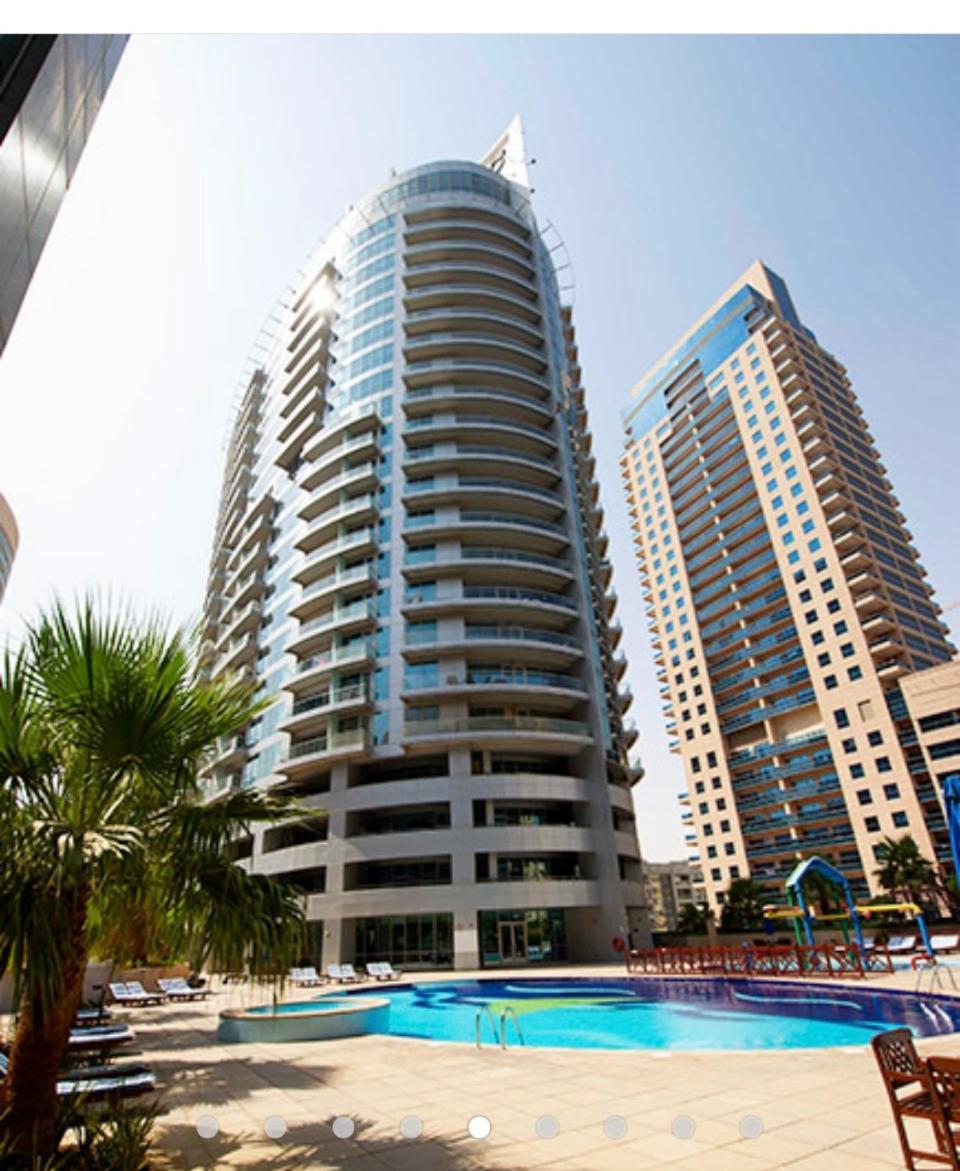 Marina View With Pool, Gym, Tennis Court, 5 Mins To Beach Dubai Esterno foto